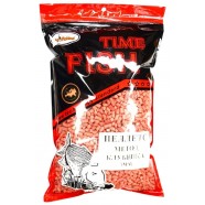 Пелет рибальський, флет, Art Fishing, розмір 3мм, 500г, смак Полуниця